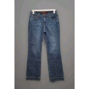 Z Cavaricci Blue Straight Leg Mid Rise Jeans Dumpster Girl Y2K